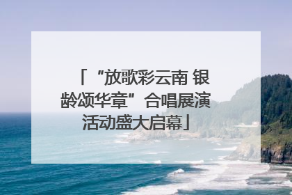 “放歌彩云南 银龄颂华章”合唱展演活动盛大启幕