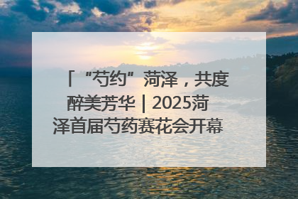 “芍约”菏泽，共度醉美芳华｜2025菏泽首届芍药赛花会开幕，103家企业参赛