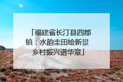 福建省长汀县四都镇：水韵圭田绘新景 乡村振兴谱华章