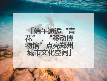 端午邂逅“青花”，“移动博物馆”点亮郑州城市文化空间