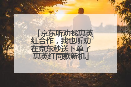 京东听劝找惠英红合作，我也听劝在京东秒送下单了惠英红同款新机