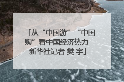从“中国游”“中国购”看中国经济热力 新华社记者 樊 宇