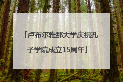 卢布尔雅那大学庆祝孔子学院成立15周年