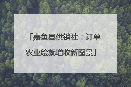 嘉鱼县供销社：订单农业绘就增收新图景