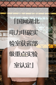 国网湖北电力电碳实验室获省部级重点实验室认定