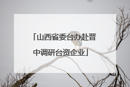山西省委台办赴晋中调研台资企业