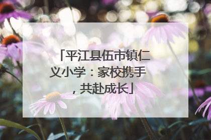平江县伍市镇仁义小学：家校携手，共赴成长
