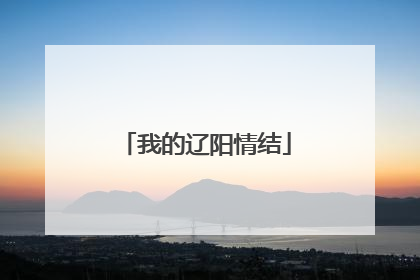 我的辽阳情结