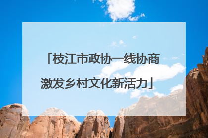 枝江市政协一线协商激发乡村文化新活力
