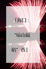 海口：“琼山福稻”香