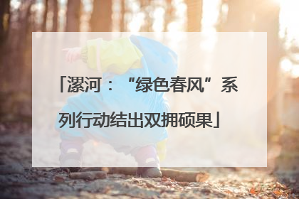 漯河：“绿色春风”系列行动结出双拥硕果