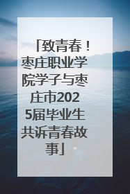 致青春！枣庄职业学院学子与枣庄市2025届毕业生共诉青春故事