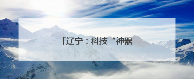 辽宁：科技“神器”为农田夏管护航