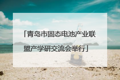 青岛市固态电池产业联盟产学研交流会举行
