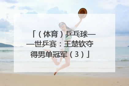 （体育）乒乓球——世乒赛：王楚钦夺得男单冠军（3）