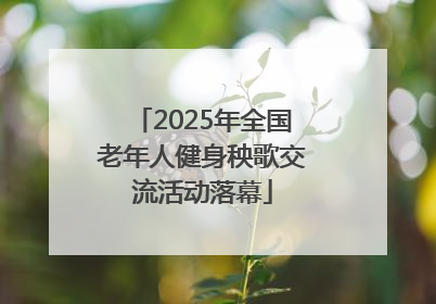2025年全国老年人健身秧歌交流活动落幕