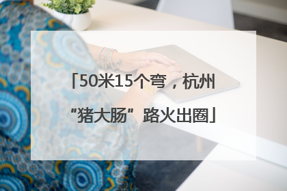 50米15个弯,杭州“猪大肠”路火出圈