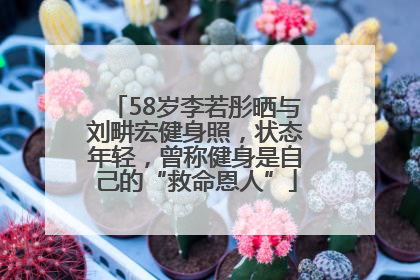 58岁李若彤晒与刘畊宏健身照，状态年轻，曾称健身是自己的“救命恩人”